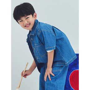 25년 SS (공용) 에코 헤지 데님 셔츠 MKF2WC3012