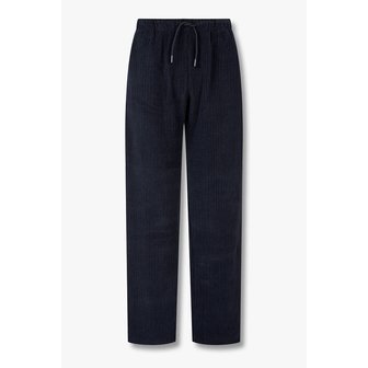 EMPORIO ARMANI 남성 드로스트링 코듀로이 라운지 팬츠 0815332027000