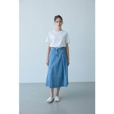 LAFEL 라펠소로브 여름 데님 스커트 LOMS215