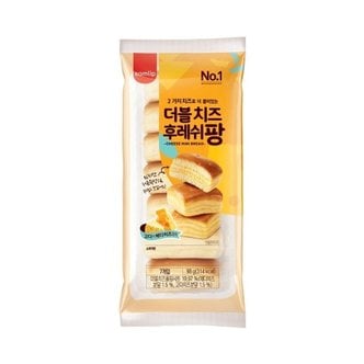  삼립 2가지 치즈로 더 풍미있 더블 치즈 후레쉬팡 7입 7봉