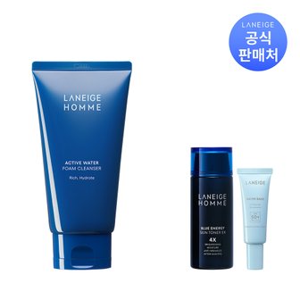 라네즈 옴므 액티브워터 폼클렌저 150g (유료배송)