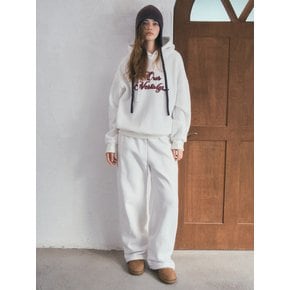 Petal Boucle Sweat Pants_Ivory(O25-PT16)