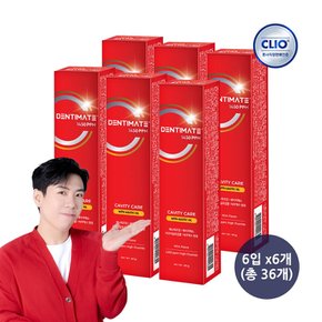 덴티메이트 1450 고불소 매스틱 충치케어 치약 150g 6입 x6개(총 36개)