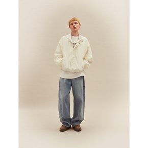 HighNeck String Blouson Jumper  Ivory (MS4739A040)