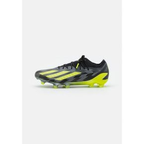 3741942 Adidas CRAZYFAST 1 FG - Moulded stud football boots core black/solar yellow/grey