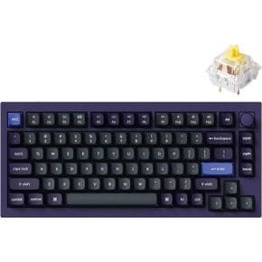 영국 키크론 기계식키보드 Keychron Q1 Wired Custom Mechanical Keyboard Knob Version 75% Lay