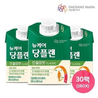 뉴케어 대상웰라이프 뉴케어 당플랜 인절미맛 classic 200ml x 30