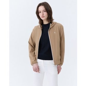 [24SS] [스테디셀러]솔리드 로고 후드점퍼 (CAMEL) WWJU4A301CM