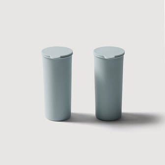 JAJU 원통형 실리콘 얼음틀 2개 민트 J70N904079900