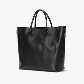 TBRM TOTE BAG (CALF LEATHER) BLACK TBF2M80002A98