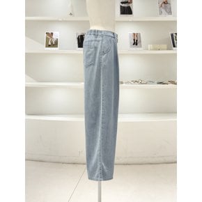 [여주점] 여성 핀턱 와이드 데님 팬츠 (L262PSA441)