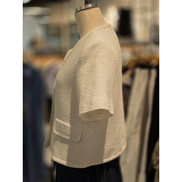 [파주점] 랩 트위드 반팔 자켓  AR2WJ461