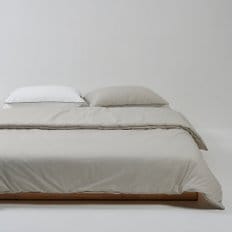 고밀도 60수 코튼 심리스 차렵이불 Q 그레이 J60N902150581