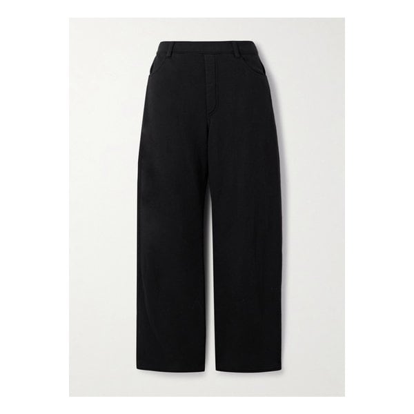 닐리 로탄 트라이베카 코튼 저지 배럴 트랙 팬츠 블랙 46376663162900395