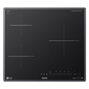 [공식] LG 디오스 인덕션 전기레인지 BEI3GQ (빌트인전용, 3버너)(G)