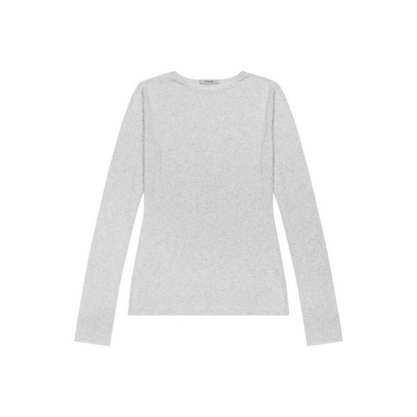 26SS 엔타이어 스튜디오 긴팔 티셔츠 ESSS26TO01239 0497 HEATHER GREY DOM