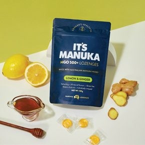 잇츠마누카 꿀 레몬진저 캔디 IT`S MANUKA 180gX1봉