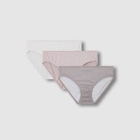 여 코튼 새싹 힙허거 팬티 3매 J41N901222066
