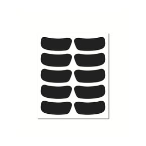 야구 아이패치 블랙 아이 눈밑 눈부심 방지 스티커 테이프 차단 ...