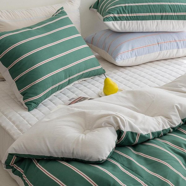 요아린 위켄드라인 소프트마이크로 차렵이불 베개세트 Q