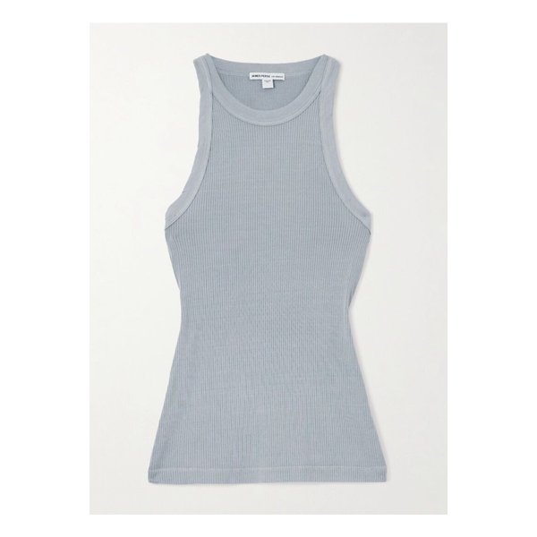 골지 스트레치 수피마 코튼 탱크 그레이 1647597359785114