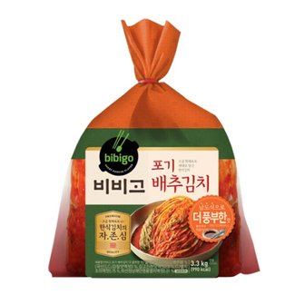  비비고 포기배추김치 더 풍부한 맛 3.3kg x1개