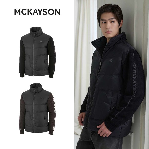 25FW 남성 하이브리드 니트  다운