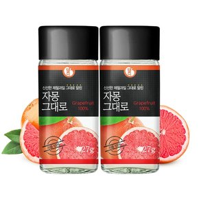 100% 천연 자몽분말 27g x 2개 상온진공건조 과일 파우더 가루