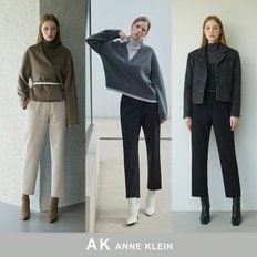 앤클라인 25FW AK앤클라인 울라이크 풀밴딩 팬츠 3종