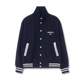 HIGH NECK VASITY JACKET NAVY_UNISEX