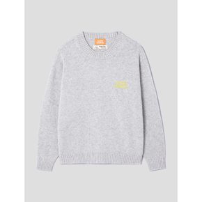 Shaggy Dog Crewneck Sweater  Grey (MS2Y51A212)