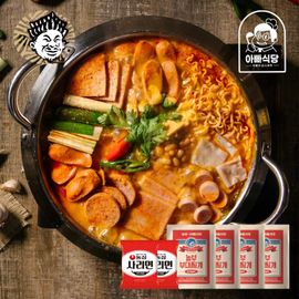 NS홈쇼핑 36년 전통 놀부 부대찌개600g x 4팩(+라면사리2팩)[33640149]