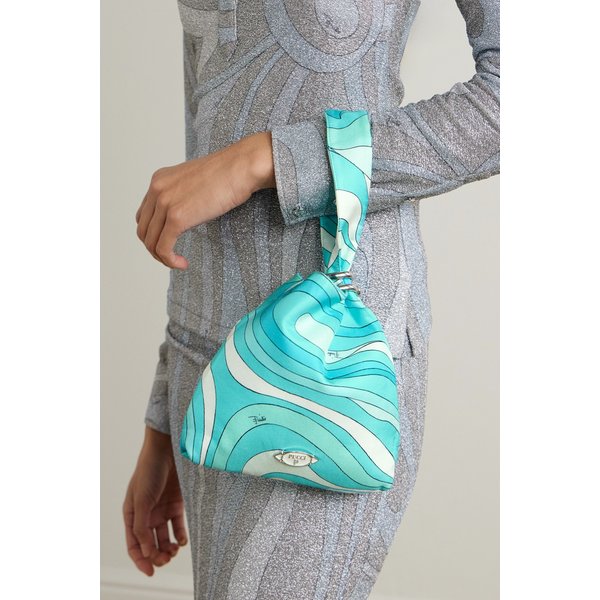 에밀리오 프린트 실크 트윌 토트백 46376663162932379