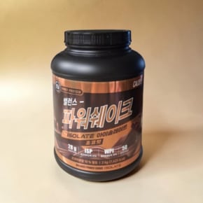 밸런스 파워 쉐이크 아이솔레이트 프로틴 초코맛 2kg 1개