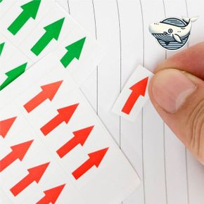하자 체크 화살표 스티커 불량 표시 다꾸 문구/사무용품