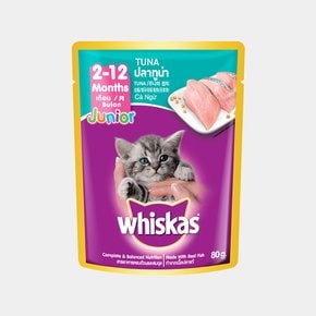 주니어 참치 파우치 80g