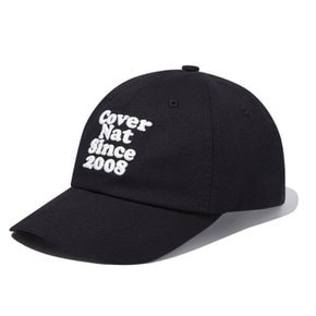 텍스트 볼캡 블랙 CO2300CA16BK