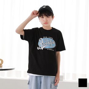 브루클린오버핏반팔티 주니어의류