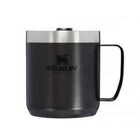 STANLEY 0.35L (스탠리) 클래식 진공 머그잔 차콜 그레이 보온 보냉 핸들 머그잔 아웃 도어 캠프