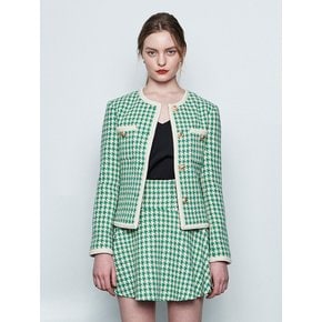 AVOCADO TWEED JACKET GREEN MTBBSJK01144