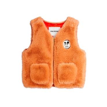 매직에디션 미니로디니 Ritzratz patch faux fur vest(2571010828)