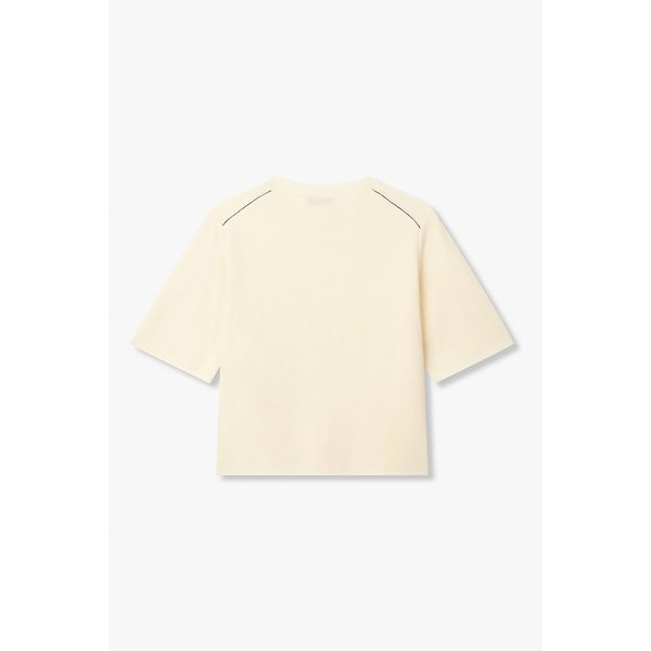 실크 울 블렌드 슬릿 풀오버 IA16152100106