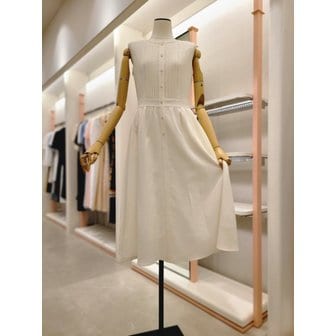 잇미샤 [여주점] 여성 핀턱 포인트 슬리브리스 원피스 (ITP6YOP930)