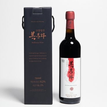  국순당 복분자주 와인 13도 750ml (케이스 포함)