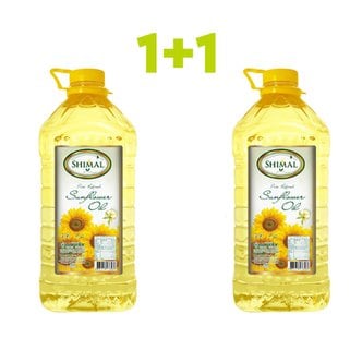  시말 SHIMAL 해바라기유 100% Sunflower Oil 5L 1+1