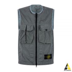 스톤아일랜드 G0619 Nylon Metal In Econyl Regenerated Vest (7815G0619 V0041) (