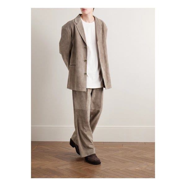 엔타이어스튜디오스 오버사이즈 스웨이드 블레이저 브라운 1647597349923030