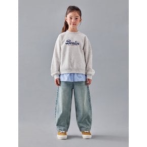 26년 FW (공용) 커브드 데님 팬츠 MKG3DP3302