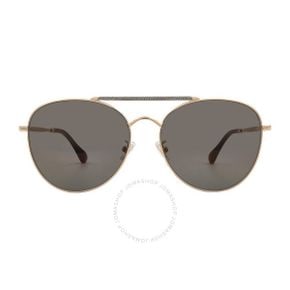 5233294 Jimmy Choo Brown Gold Pilot Ladies Sunglasses