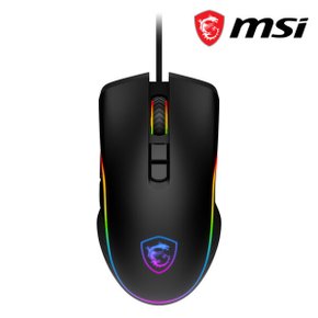 FORGE GM300 유선 게이밍 마우스 컴퓨터 PC 노트북 게임용 사무용 RGB 블랙